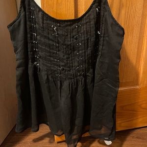 American Eagle Black Tank